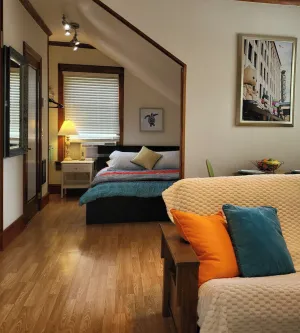 Image of \"Sunny Studio Retreat, Steps from Downtown\"