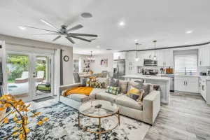 Image of Dinas Home with Modern Interior and Heated Pool