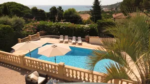 Image of QUIET 7-ROOM AIR-CONDITIONED VILLA WITH POOL SEA VIEW LA NARTELLE BEACH