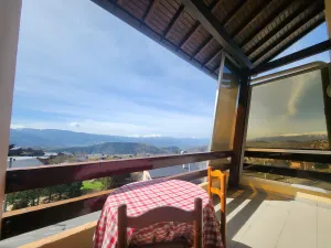 Image of City center apartment 65m². Terrace with magnificent view of the Mountains.  Garage & Wifi