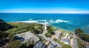 Image of Oceanfront Home Retreat w\/ Breathtaking Views of Fitzgerald Marine Reserve