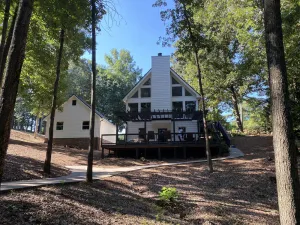Image of Spacious Lake Hartwell  home with large new dock