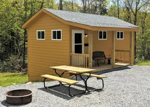 Image of Sleeps up to 4, kitchenette,  full bathroom, fire ring\/picnic table,  air conditioned\/heated.