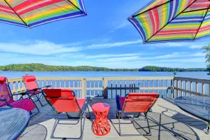 Image of Golden sunrise, big water views, and marina a hop away