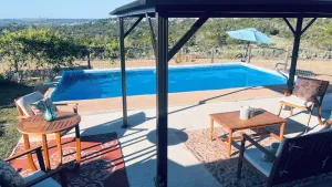 Image of Beautiful view,18 acres,pool, game room,Axis deer, 3 mile’s to the  river trail!