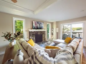 Image of Berkshire Vacation Rentals: Leicester Lake Front Home Come Relax