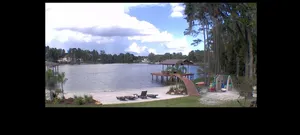 Image of Lakefront Oasis.  Sandy Beach and dock await your relaxation!