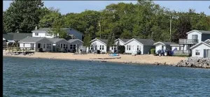 Image of Lake Huron Beach Front Cabin for two.