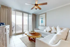 Image of Inviting, Beach-Chic Condo On Okaloosa Island 490 Feet Of Private Beach