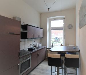 Image of Cozy vacation apartment with garden use