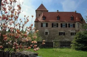 Image of Romantic vacation apartment in a historic castle for 2-3 people