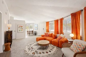 Image of Groovy Getaway with Fenced Yard