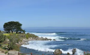 Image of Oceanfront Home with Spectacular Views on Monterey Bay.