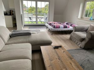 Image of Modern and light-flooded apartment with large balcony