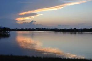 Image of WATERFRONT Home  - Dolphins, Sunsets, Fishing, Kayaks, Canoe, Wildlife