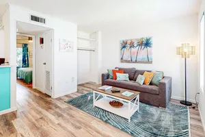 Image of Snowbird-friendly condo near beach with pool, grill, central, AC & washer\/dryer