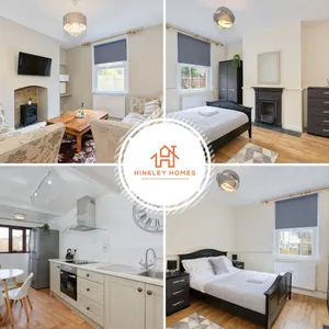 Image of Cosy Contained Riverside 1bed - 2 Floors - Parking