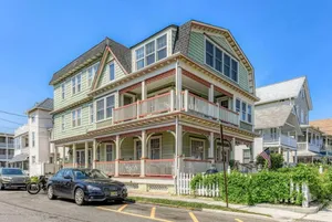Image of 1 Block from Beach with Ocean Views from Two Levels of Wraparound Porches