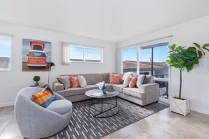 Image of Cheerful condo with a pool, high-speed WiFi & private gas grill