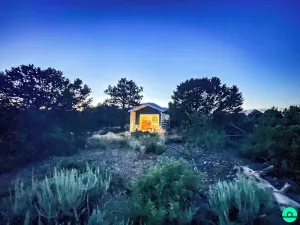 Image of W-W: Lupine Cabin, Tiny Home in Glamping Villa