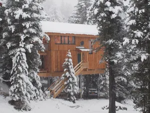 Image of Chalet Royal with in-house wellness and large living room, large new balcony