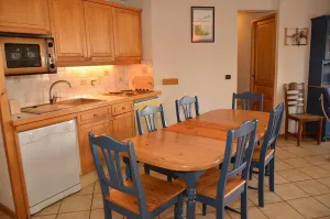 Image of 300m from resort center, 1st floor, balcony, tv, ski locker, 65m², Flaine
