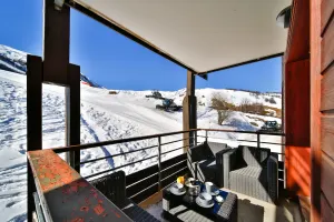 Image of Le Petit Flocon - Appt pour 6 vue sur piste