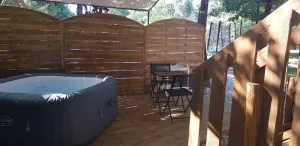 Image of Atypical chalet close to the pool and activities