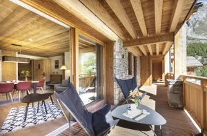 Image of Chalet Hôtelier 4****Les Équinoxes - Apt 61m² at the foot of the slopes - Swimming pool & Spa
