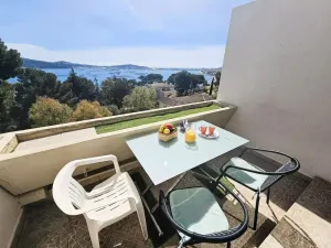 Image of Superbe vue mer, au dernier étage avec ascenseur, résidence avec piscine