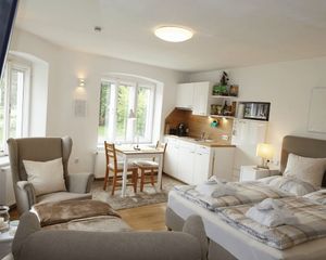 Image of The Green Meadow - The guest mini bungalow in the Edermühle
