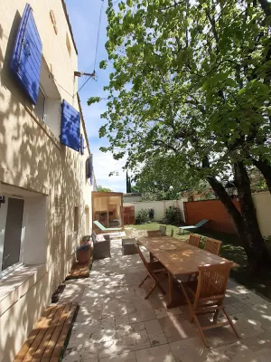 Image of Small apartment with private indoor pool