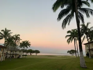 Image of Ocean view home office