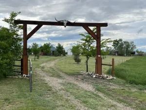 Image of Secluded Badlands Ranch, dark skies, starry nights