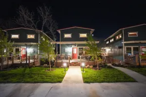 Image of Cozy Modern Lux Cabin Hot Tub FirePit Games