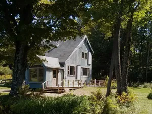 Image of Country Home with Babbling Brook and Pond View- Minutes to Berkshire East Resort
