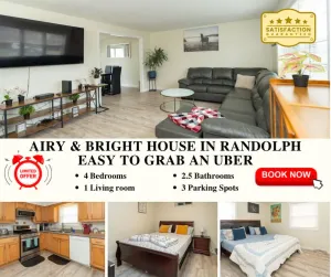 Image of 65 - 5BR - Randolph  Elegant Haven near Milton Center
