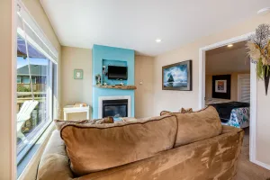 Image of Ocean-view cabin with deck & beach access - dog-friendly