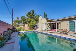 Image of Luxury Oasis Home w\/Pool & Free Parking -6 Guests<br>. Near CSUN