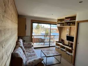 Image of 10m from resort center, 1st floor, balcony, tv, ski locker, 35m², Alpe d'Huez