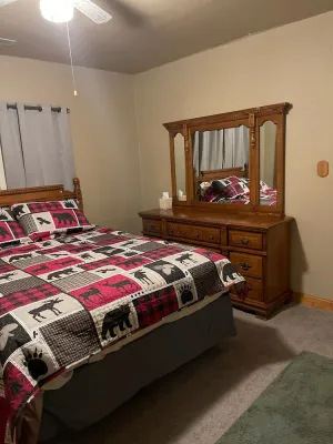 Image of Secluded get away located in South Central Iowa surrounded by oak woods.