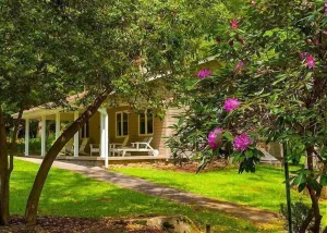 Image of The Pebblestone Cottage is a charming cottage with three bedrooms and two full baths.