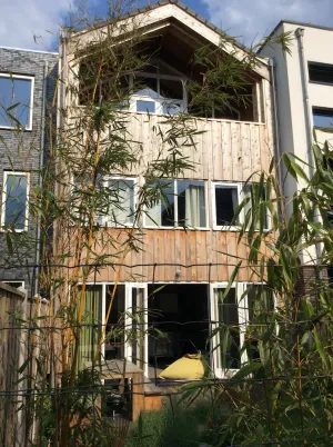 Image of Wooden house close to Amsterdam, Utrecht, Amersfoort, lakes and nature
