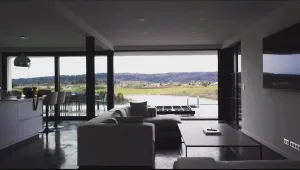Image of Modern apartment with lake view