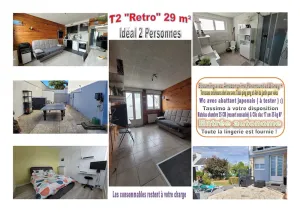 Image of T2 29m² (ground floor), close to shops and 10 Km from the sea