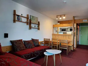 Image of Résidence Nova - Appartement 2 pièces 6 personnes proche des pistes, des commerces, de la garderie et de l'ESF au centre de la station d’Arc 1800 MAE-2038