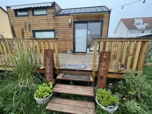 Image of Apartment (Tiny House) - in a quiet location - 10 min to the lake or river