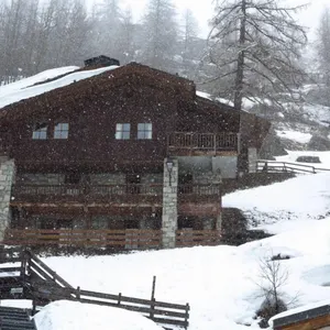 Image of Typical chalet, combining the charm of wood and stone, overlooking the Isère river