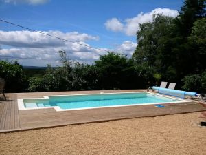 Image of Beautifully Restored Farmhouse With Stunning Pool and HotTub. A great games room