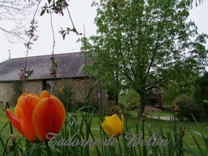 Image of Pleudihen \/ Rance between St Malo and Dinan Stone house 2 ears 1-2 pers QUIET